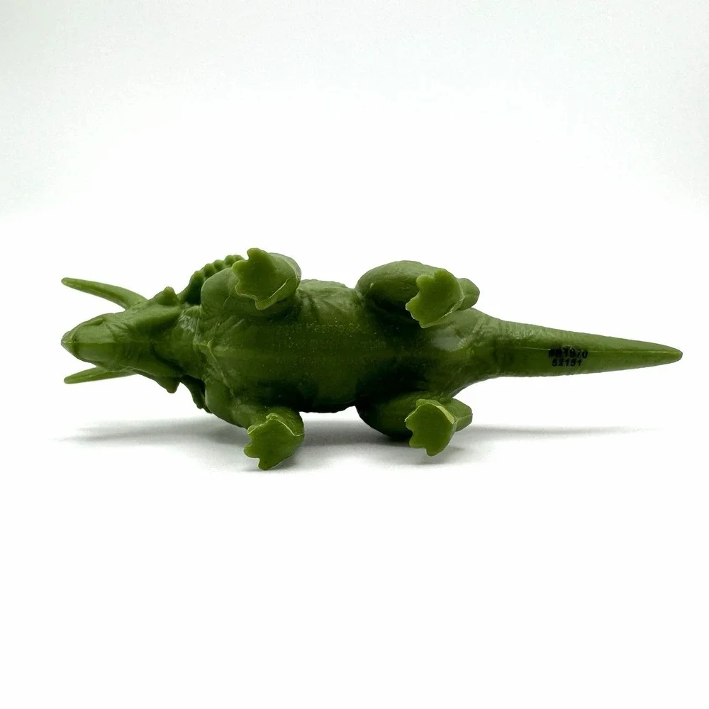 Dinosaur Figure Lot - Triceratops & Stegosaurus -‎ Set of 3 Toys